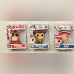 Funko Bitty Pop Toy Story Collection: Woody, Bullseye & Jessie